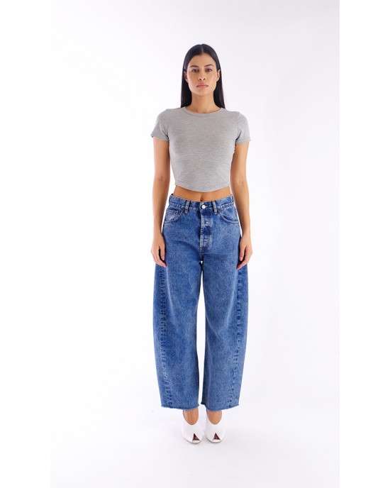 Salt & Pepper Gwen Super S/W Cropped Τζιν Παντελόνι