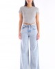 Salt & Pepper Marissa Super Light Cropped Τζιν Παντελόνι