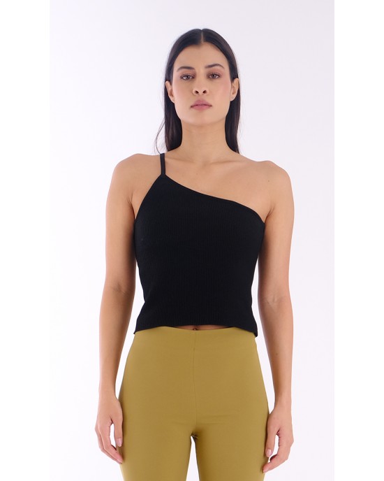 Salt & Pepper Melina Black Μπλούζα