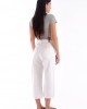 Salt & Pepper Robin Off-White Cropped Τζιν Παντελόνι