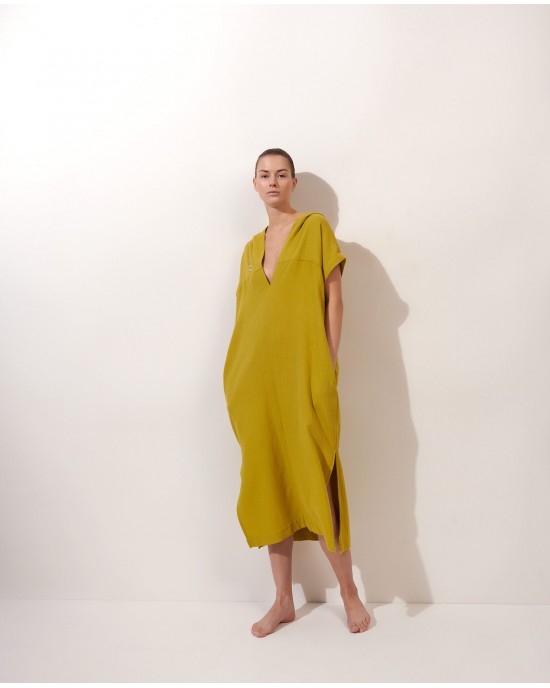 Sophie Deloudi Eleftheria Φόρεμα Lime