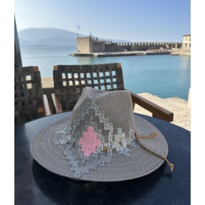 Sparti Handmade Monaco Grey Καπέλο
