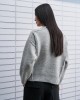 Tailor Made Oversized Knit External Seams Πουλόβερ Grey