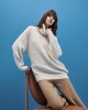 Tailor Made Relaxed Knit Turtleneck Πουλόβερ Cashmere