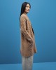 Tailor Made Oversized Knit Beige Ζακέτα