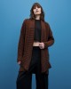 Tailor Made Oversized Knit Coffee Ζακέτα