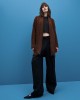 Tailor Made Oversized Knit Coffee Ζακέτα