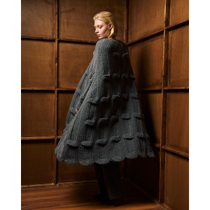 Tailor Made Long Knit Grey Κάπα