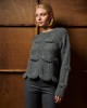 Tailor Made Cable Knit Grey Πουλόβερ