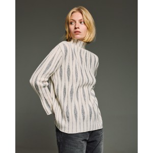 Tailor Made Rhombus Knit Off White Πουλόβερ Tailor Made Rhombus Knit Off White Πουλόβερ