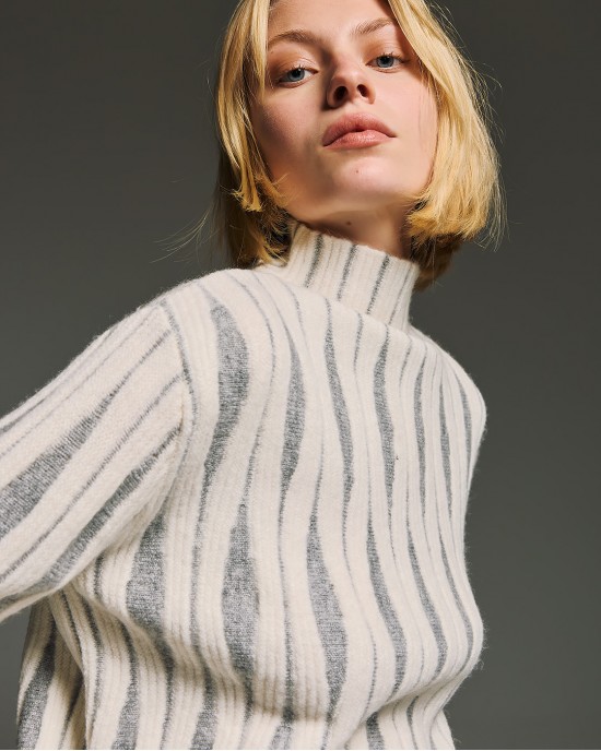 Tailor Made Rhombus Knit Off White Πουλόβερ Tailor Made Rhombus Knit Off White Πουλόβερ