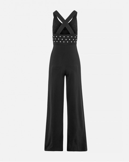 Tailor Made Knit With Pearls Black Ολόσωμη Φόρμα Tailor Made Knit With Pearls Black Ολόσωμη Φόρμα