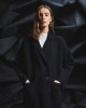 Tailor Made Across Buttons Oversized Long Black Ζακέτα Tailor Made Across Buttons Oversized Long Black Ζακέτα