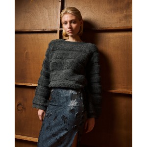 Tailor Made Two Knit Ways Grey Πουλόβερ