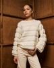 Tailor Made Two Knit Ways Off White Πουλόβερ Tailor Made Two Knit Ways Off White Πουλόβερ