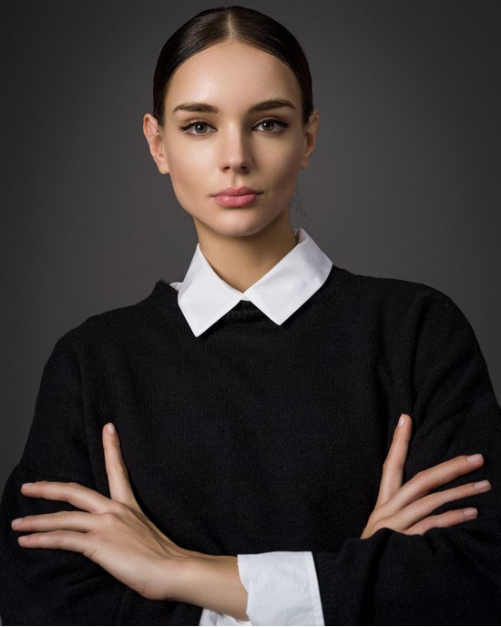 Tailor Made Oversized Round Neck Knit Black Πουλόβερ Tailor Made Oversized Round Neck Knit Black Πουλόβερ