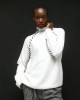 Tailor Made Knit With Extra Thread On Seams Off White Πουλόβερ