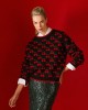Tailor Made Knit With Cherries Black Πουλόβερ