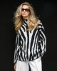 Tailor Made Knit Zebra Black Πουλόβερ