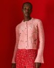 Tailor Made Handmade Embroidered Knit Pink Ζακέτα