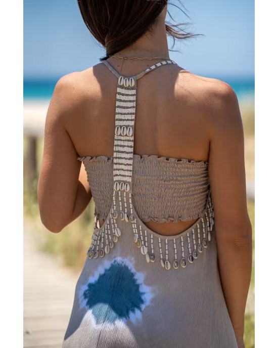 Tarifa Soul Lanzarote Open Back Sand Φόρεμα