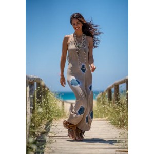 Tarifa Soul Lanzarote Open Back Sand Φόρεμα