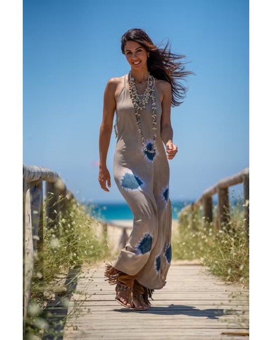 Tarifa Soul Lanzarote Open Back Sand Φόρεμα