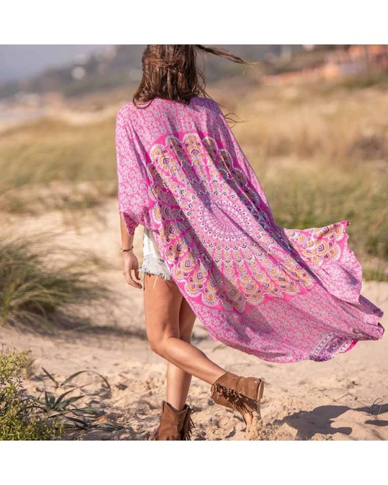 Tarifa Soul Kimono Ibiza Φούξια