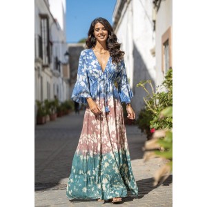 Tarifa Soul Blubbles Blue Maxi Φόρεμα Tarifa Soul Blubbles Blue Maxi Φόρεμα