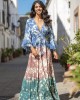 Tarifa Soul Blubbles Blue Maxi Φόρεμα Tarifa Soul Blubbles Blue Maxi Φόρεμα