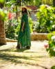 Tarifa Soul Maxi Kaftan Waikiki Green Φόρεμα