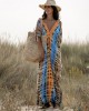 Tarifa Soul Cancun Maxi Tunic Beige Φόρεμα