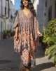 Tarifa Soul Milos Salmon Kimono & Παντελόνι