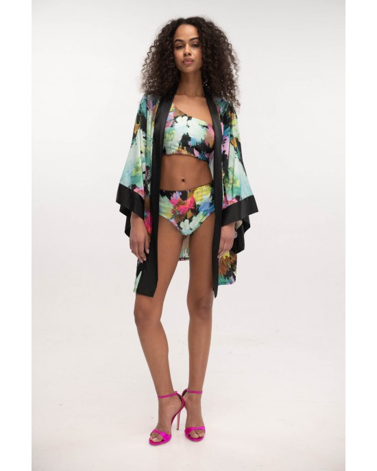 Type Love Flower Bomb Satin Κιμονό Type Love Flower Bomb Satin Κιμονό