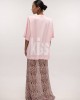 Type Love Oversized T-shirt True Kiss Pink Μπλούζα