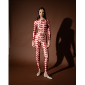 Type Love Blush Heart Ψηλόμεσο Κολάν