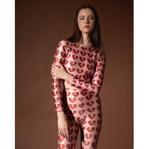 Type Love Blush Heart Ψηλόμεσο Κολάν