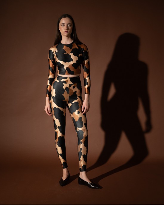 Type Love Cow Coffee Ψηλόμεσο Κολάν