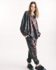 Type Love Leo Burgundy Oversized Μπλούζα & Track Παντελόνι