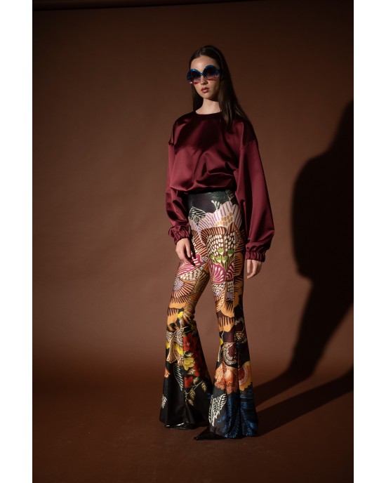 Type Love Viva Bloom Flared Παντελόνι