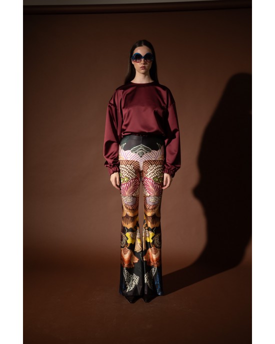 Type Love Viva Bloom Flared Παντελόνι