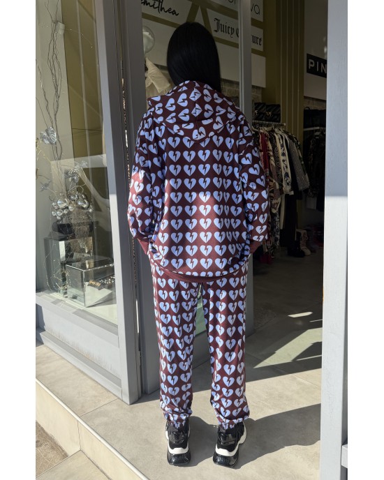 Type Love Wine Heart Φούτερ & Παντελόνι