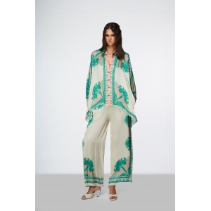 U R INK Nogoli Verde Acqua Πουκάμισο & Παντελόνι