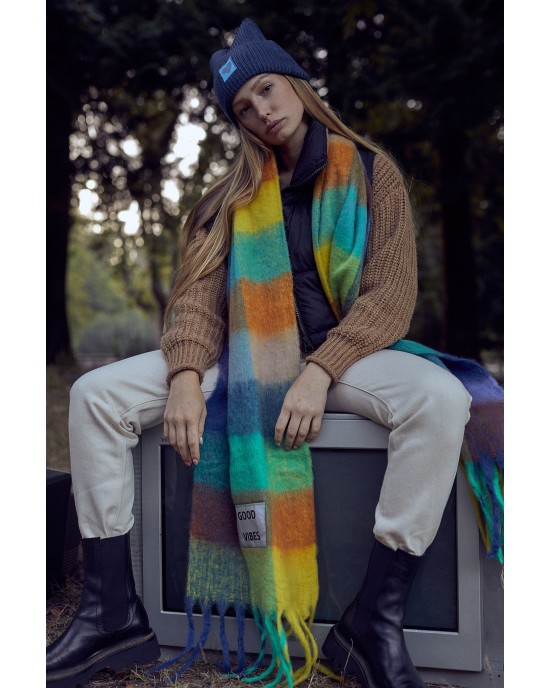 VTD Verb To Do Good Vibes Maxi Κασκόλ VTD Verb To Do Good Vibes Maxi Κασκόλ