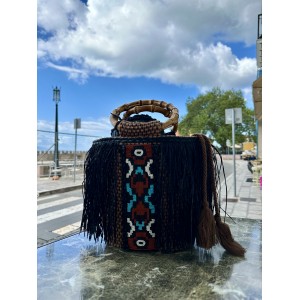 ViaMailBag Morea Nomad Brown/Black Τσάντα