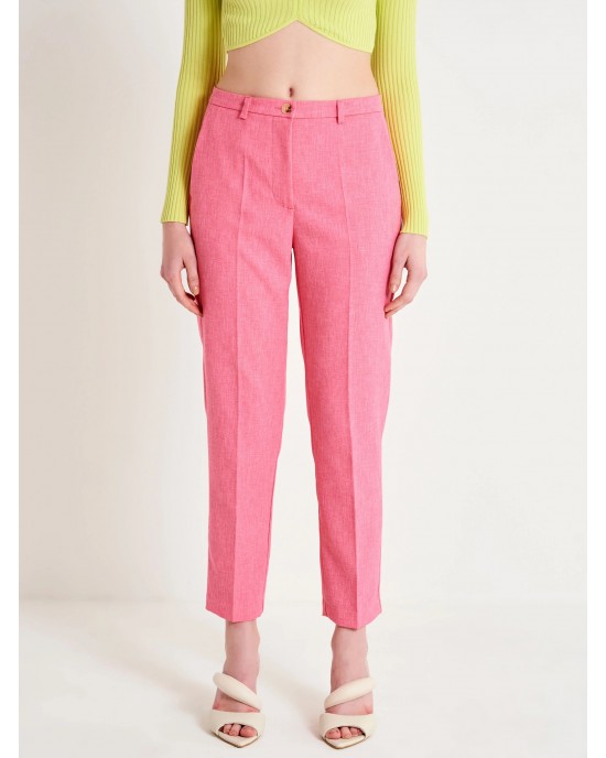 Vicolo Basic Σακάκι & Slim Παντελόνι Pink