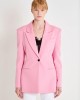 Vicolo Flared Σακάκι With Shoulder Pads Pink