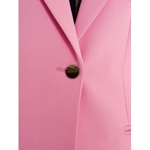 Vicolo Flared Σακάκι With Shoulder Pads Pink