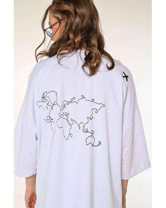 Wanderlust Voyage Unisex T-shirt White Μπλούζα