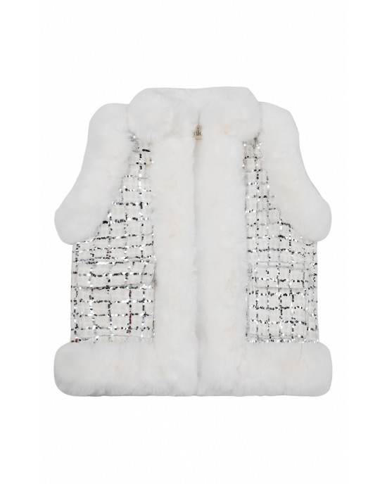 Wild Aspen Bolero White Γιλέκο